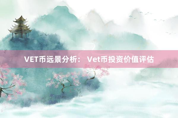 VET币远景分析： Vet币投资价值评估